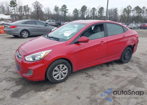 2017 Hyundai Accent Se z USA, uszkodzony, nr VIN KMHCT4AE0HU241031